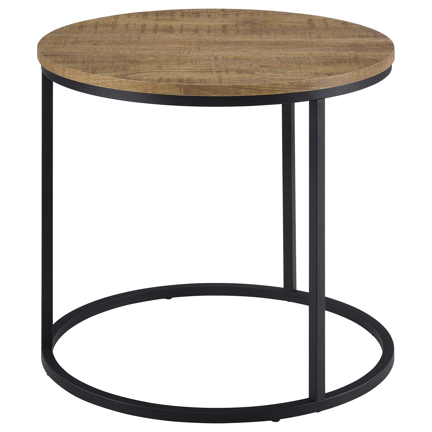 Lainey Round Occasional Side End Table Mango