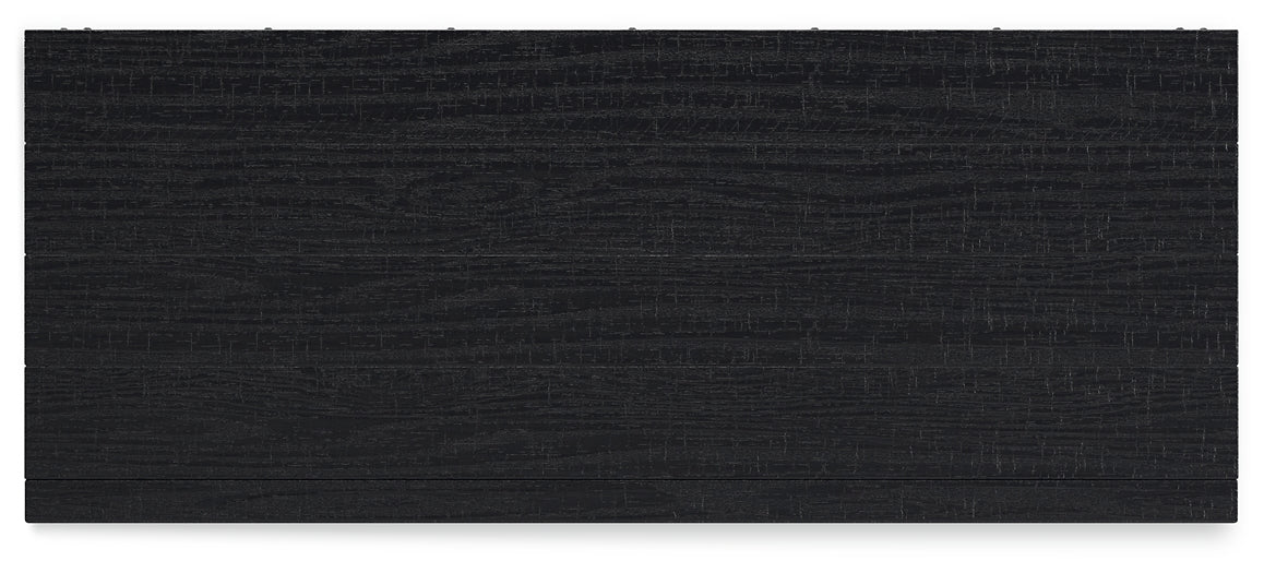 Londer Queen Panel Bed with Mirrored Dresser and Chest