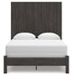 Fraluna Queen Panel Bed with Mirrored Dresser and Chest
