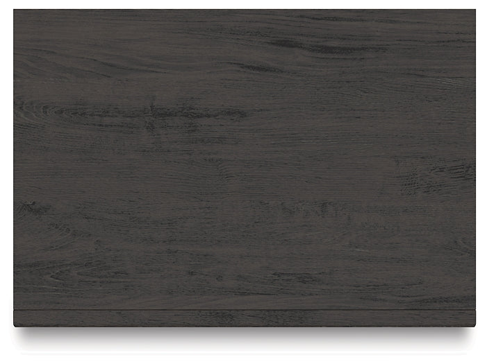 Fraluna King Panel Bed with Mirrored Dresser, Chest and Nightstand