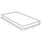 Drover 7-inch Twin Foam Mattress with Built-in Bunkie Board