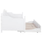 Julie Ann Wood Twin Daybed with Trundle White