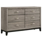 Valen Five-piece Queen Bedroom Set Light Taupe