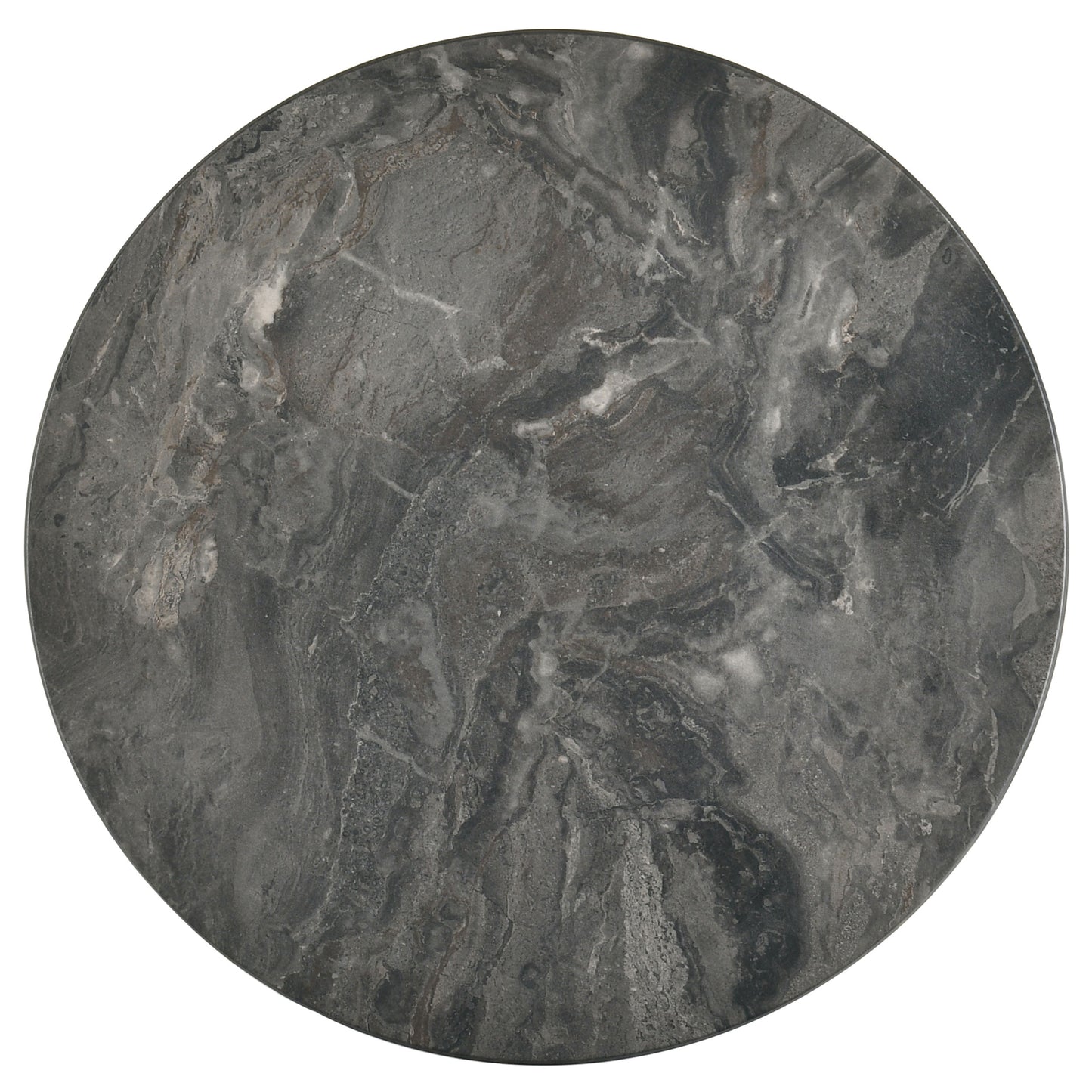 Bradley 3-Piece Round SmartTop Coffee Table Set Smokey Grey and Brown