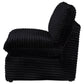Collins Modular Armless Chair Black