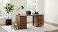 Berhalter 6-Drawer Double Pedestal File Computer Desk