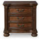 Lavinton California King Poster Bed, Dresser, Mirror, Chest and Nightstand