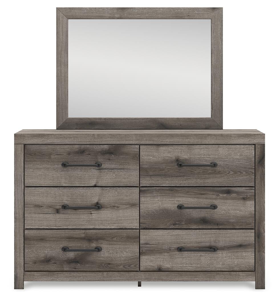 Urbanoore Queen Panel Bed, Dresser, Mirror and Nightstand