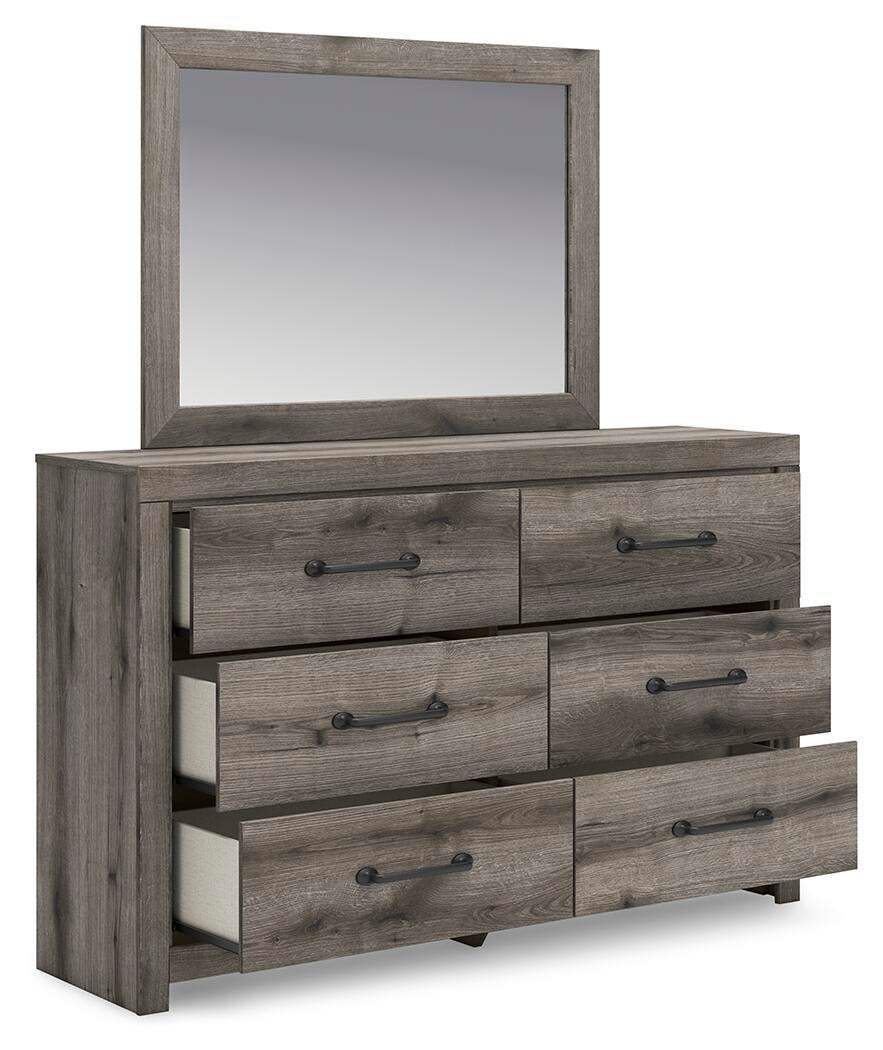 Urbanoore Queen Panel Bed, Dresser, Mirror and Nightstand