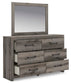 Urbanoore Queen Panel Bed, Dresser, Mirror and Nightstand