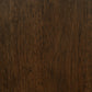 Baldacci Upholstered California King Platform Bed Curry and Walnut