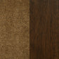 Baldacci Upholstered California King Platform Bed Curry and Walnut