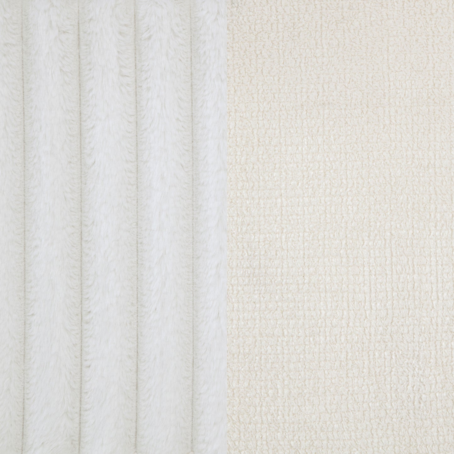 Natasha 65-inch Upholstered Queen Wingback Bed Cream