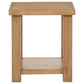 Beasley 2-Piece Wood Coffee Table Set Golden Oak