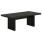 Decker 2-piece Coffee and End Table Set Black