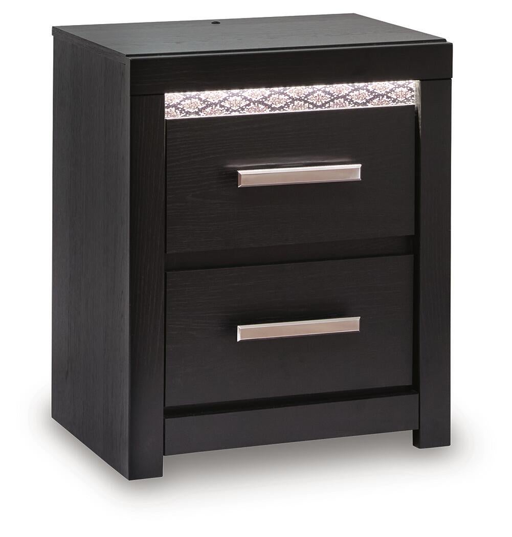 Shoralli Two Drawer Night Stand