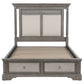 Cresswell 5-piece Queen Storage Bedroom Set Weathered Taupe