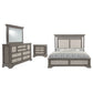 Cresswell 4-piece Queen Bedroom Set Weathered Taupe