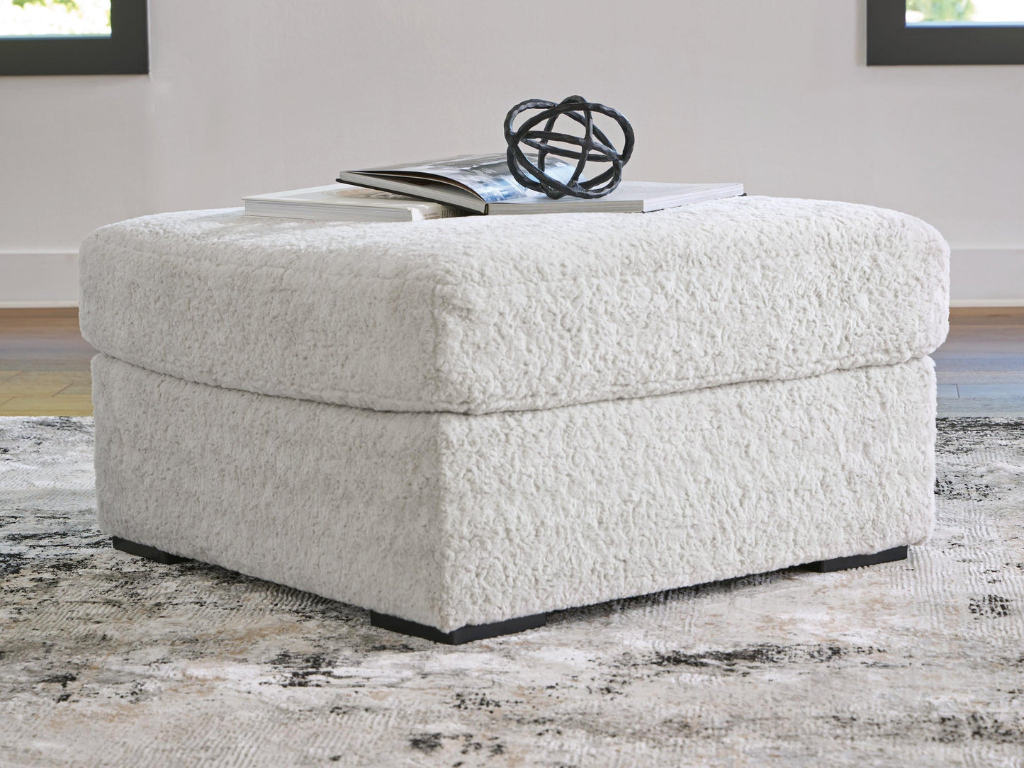 Cuddle Plush Oversized Accent Ottoman