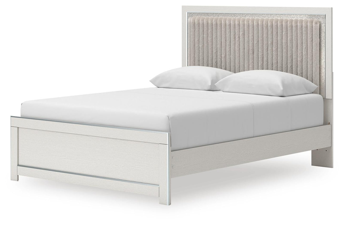 Zuraleus Queen Upholstered Panel Platform Bed