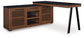 Kallari Credenza with Desk Return