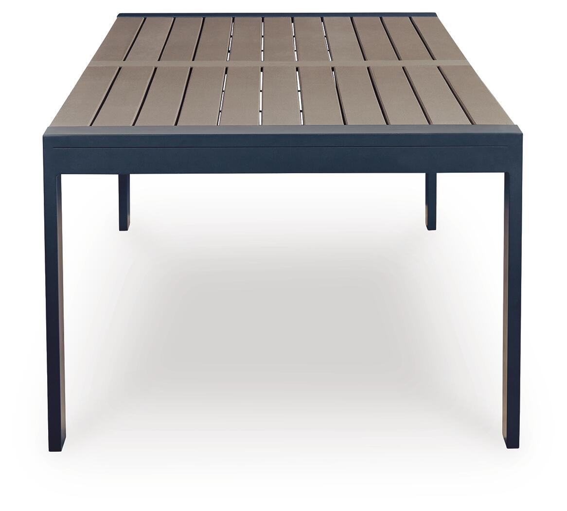 East Beach RECT Dining Table w/UMB OPT