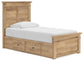 Makidern Twin Panel Storage Bed