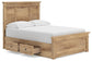 Makidern Full Panel Storage Bed