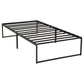 Gates Twin Heavy-Gauge Metal Platform Bed Frame Black
