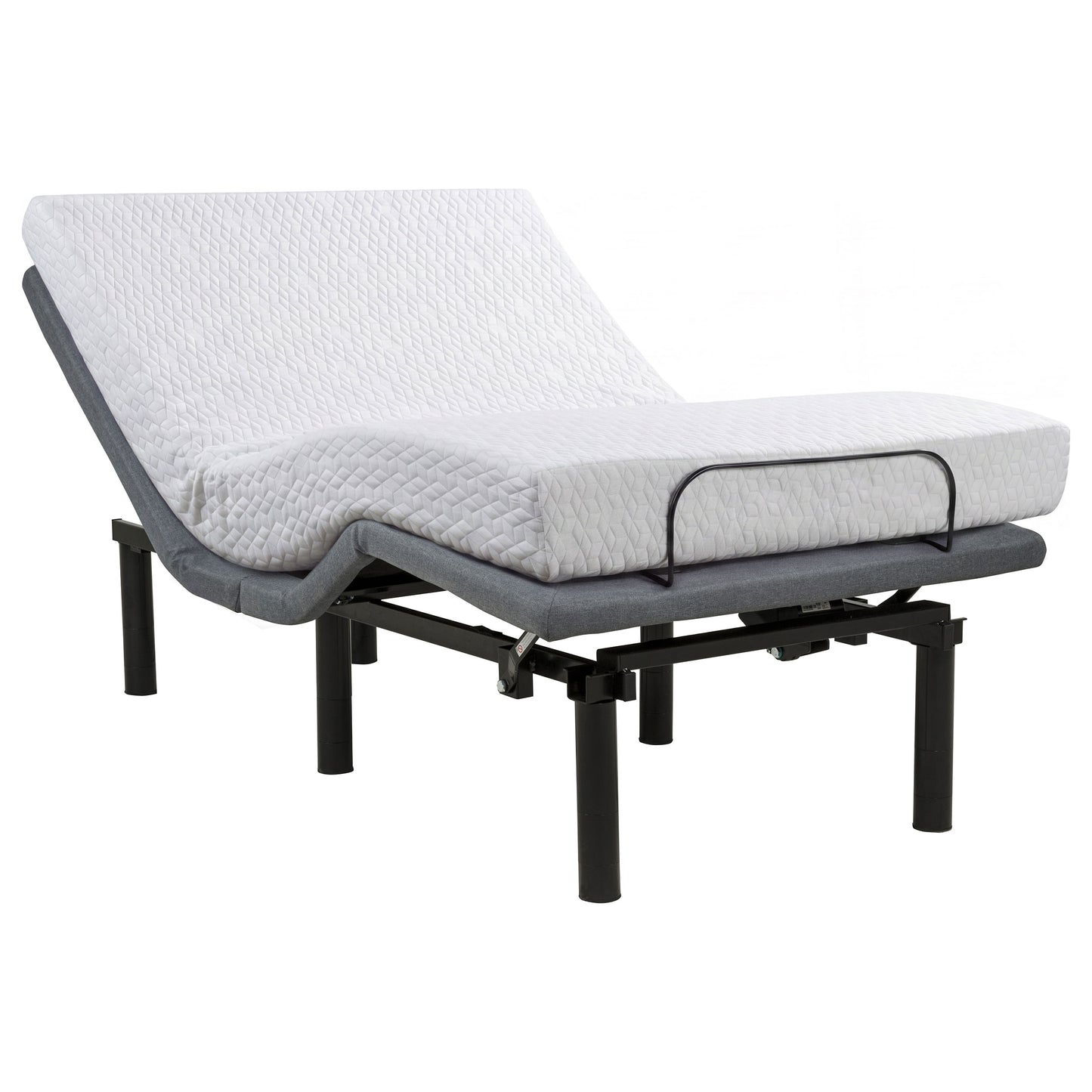 Tasca Twin Dual-Motor Adjustable Bed Base in Black