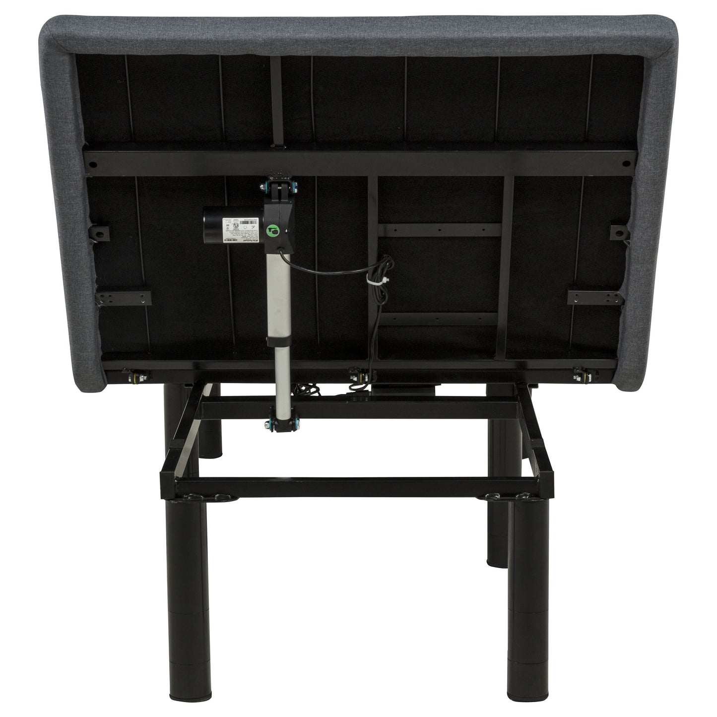 Tasca Twin Dual-Motor Adjustable Bed Base in Black