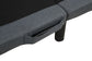 Weston Full Dual-Motor Massage Adjustable Bed Base in Black and Grey