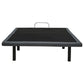 Weston Queen Dual-Motor Massage Adjustable Bed Base in Black and Grey