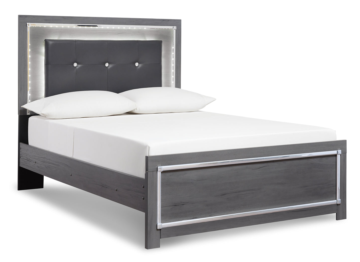 Lodanna King Panel Bed with Dresser
