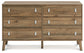 Aprilyn Full Panel Headboard with Dresser and Chest