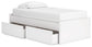 Onita  Platform Bed With 1 Side Storage