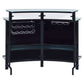 Keystone Glass Top Bar Unit Black