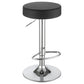 Ramses 29" Adjustable Bar Stool Chrome and Black