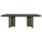 Kelly Rectangular Dining Table Dark Grey