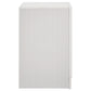 Miranda 3-drawer Nightstand White