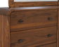Robyn 6-drawer Dresser Dark Walnut
