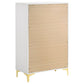 Kendall 5-drawer Chest White