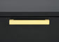 Kendall 2-drawer Nightstand Black and Gold