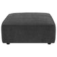 Sunny 6-piece Upholstered Modular Sectional Sofa Charcoal