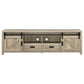 Madra Rectangular TV Console with 2 Sliding Doors