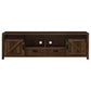 Madra Rectangular TV Console with 2 Sliding Doors